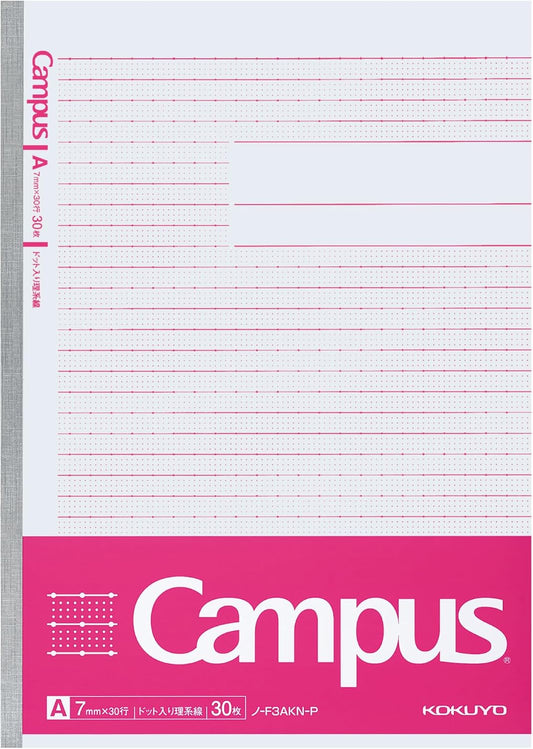 Cahier B5 Campus Kokuyo Ligné Pink