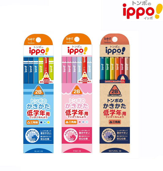 Crayons Triangulaires IPPO! – Tombow – Spécial petites mains (2B)