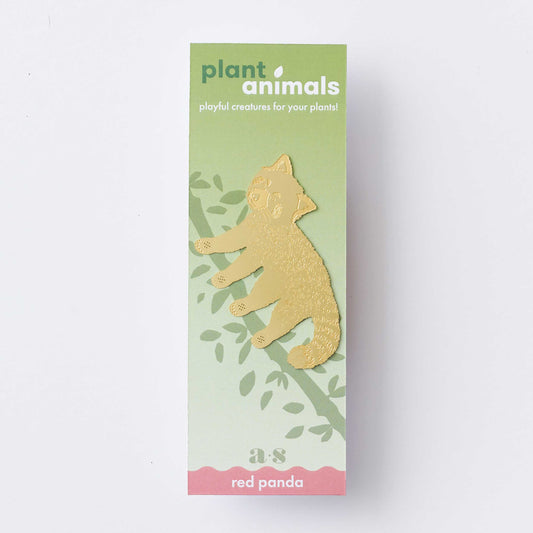 Animal végétal – Accessoire décoratif pour plantes - Le Panda Roux