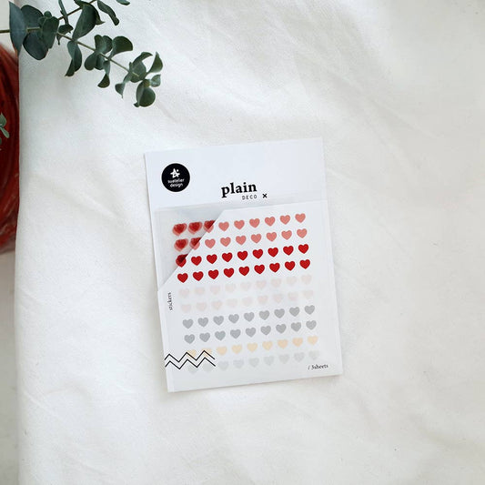 Stickers Coeurs colorés Suatelier Design