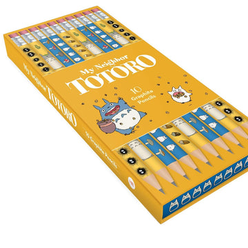 Lot de 10 crayons de papier Mon Voisin Totoro - Studio Ghibli