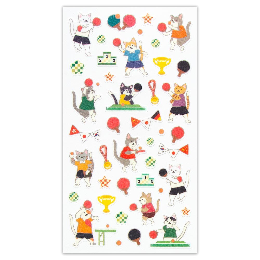 stickers-japonais-musique-animaux-dores-copie vue 2