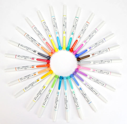 Feutre Mildliner Highlighter – Zebra Pen - Double pointe - Coloris au choix