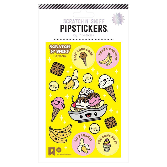 Stickers Scratch n' Sniff Split Decision Pipsticks