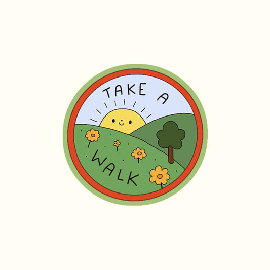 Sticker « Take a walk » – Ivna