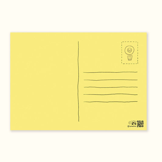 Carte postale – Fin d’été & plaid cosy – Ivna Lins