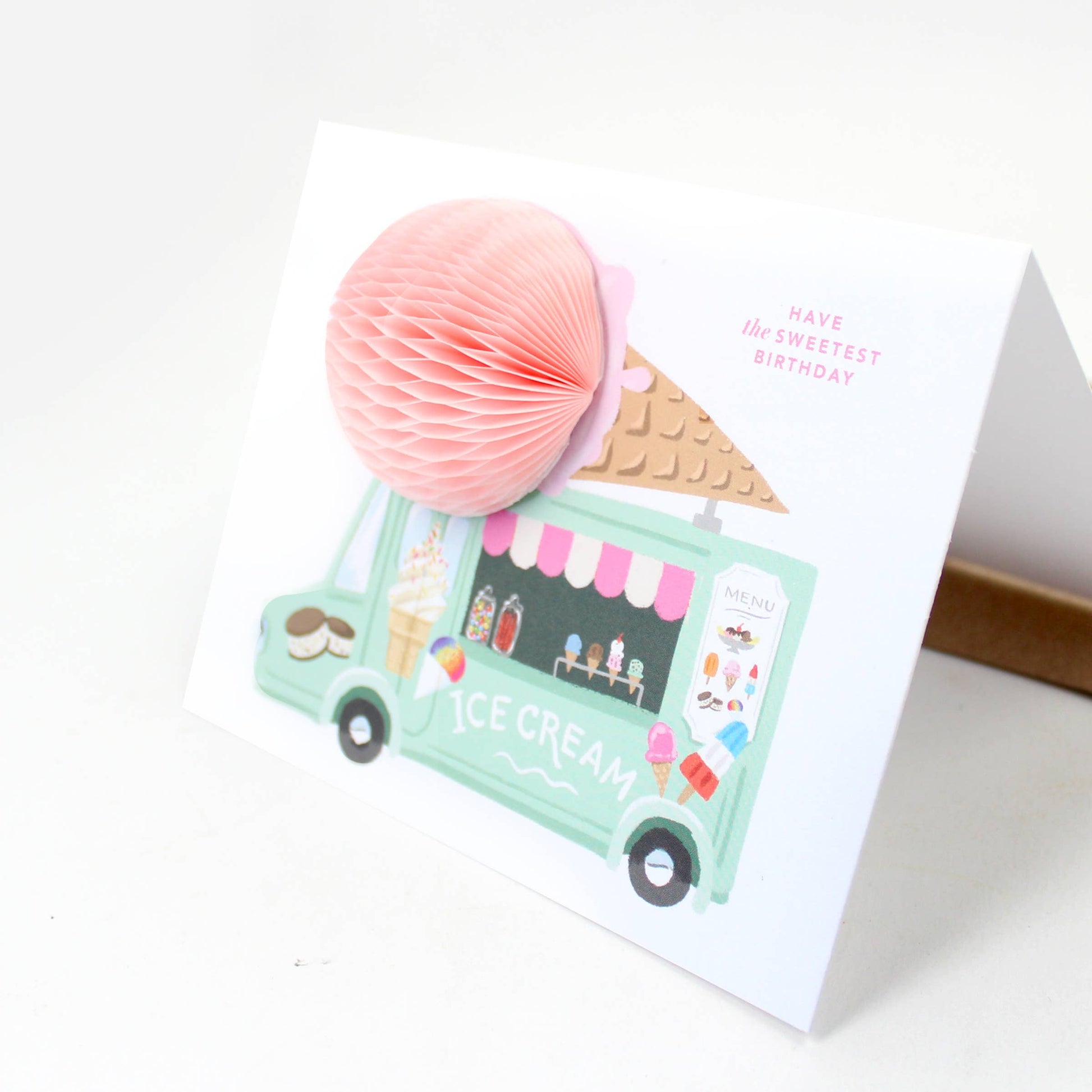 carte-pop-up-camion-de-glace-danniversaire vue 3