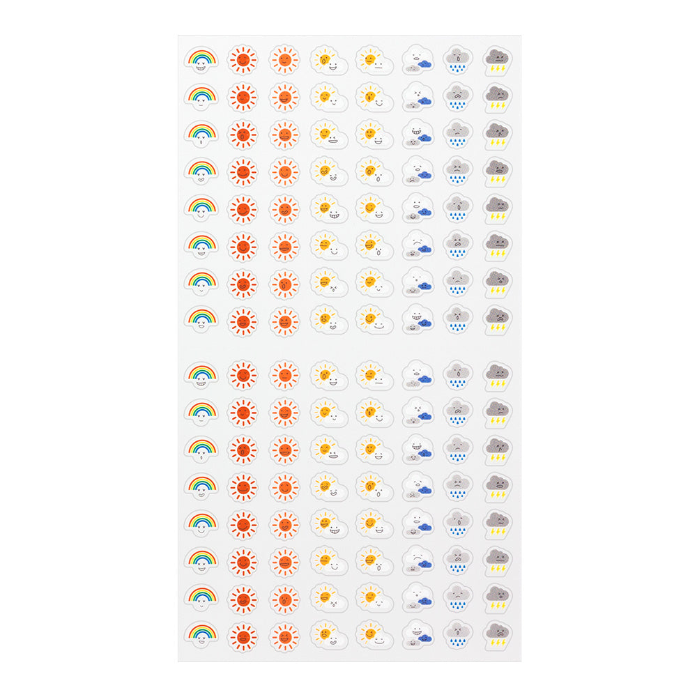 Stickers Repositionnables - Météo détails