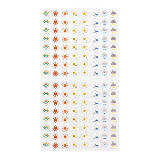 Stickers Repositionnables - Météo détails