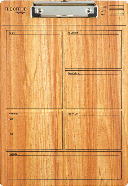 Clipboard To-Do – Esprit bois