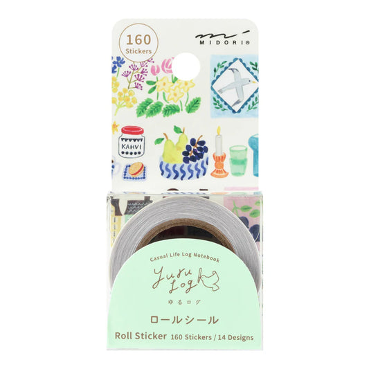 Rouleau de stickers décoratifs – Midori