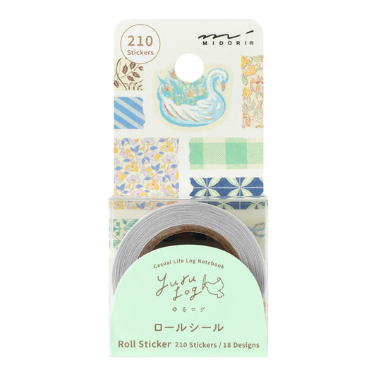 Rouleau de stickers décoratifs – Midori