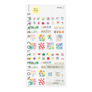 Stickers Repositionnables – Floral Patterns | Midori