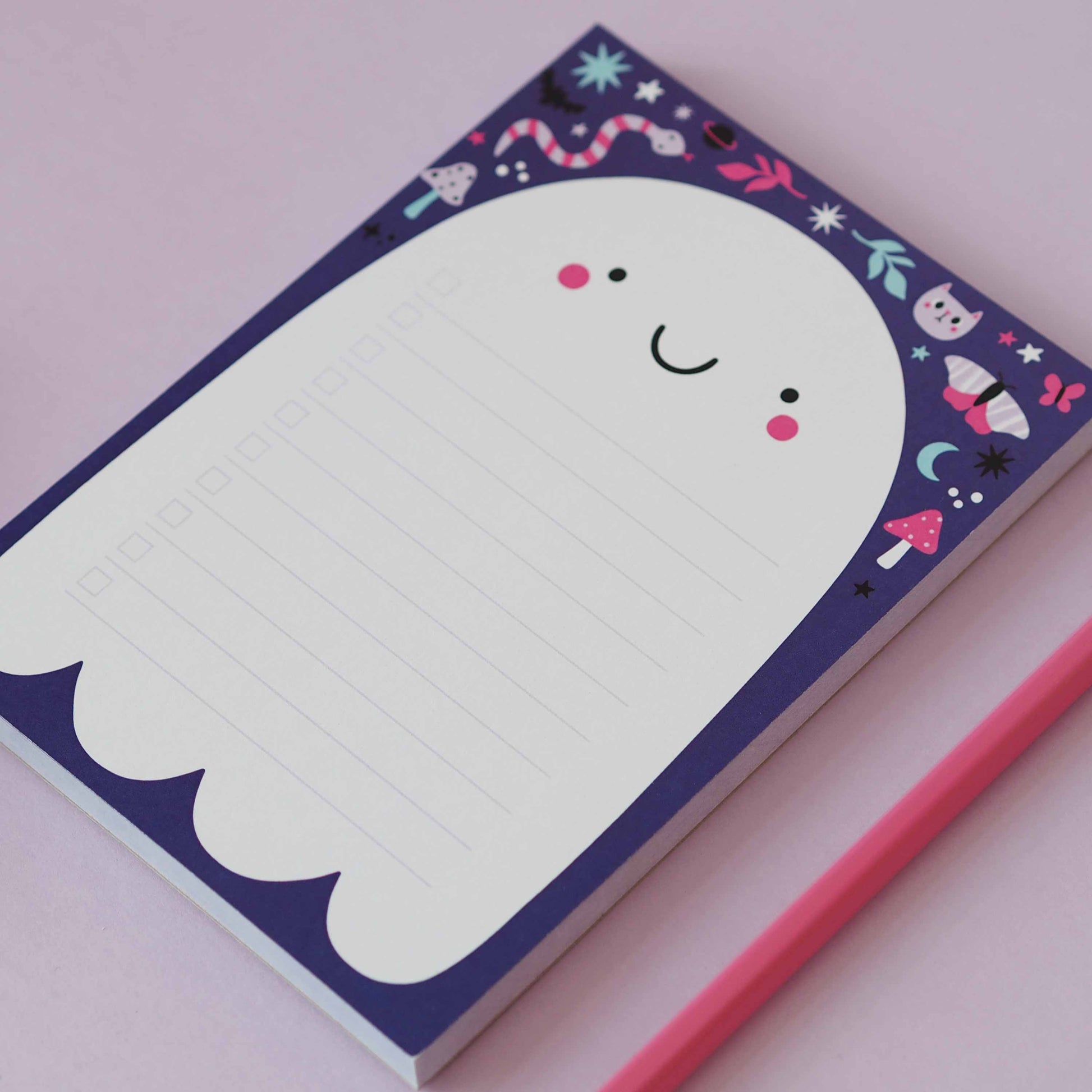 bloc-notes-mini-cute-ghost-violet-a6 vue 3