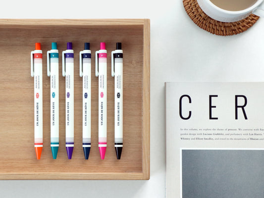 Stylo gel doux – 0,38 mm Bleu canard
