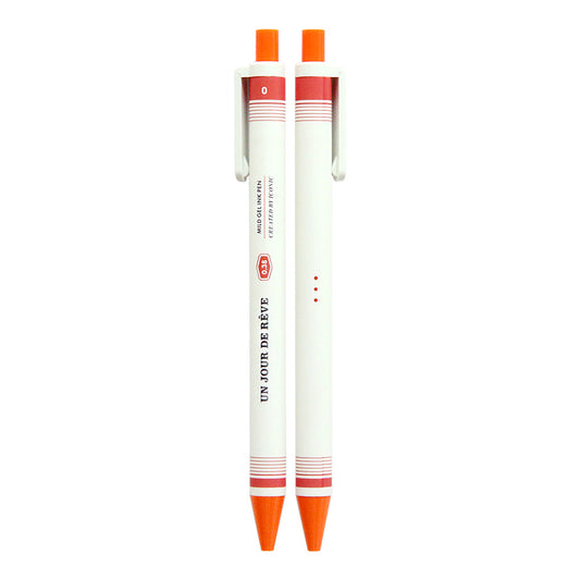 Stylo gel doux – 0,38 mm Orange