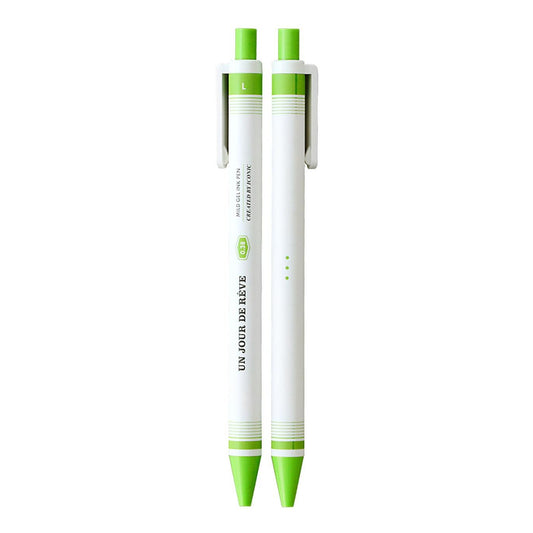 Stylo gel doux – 0,38 mm citron vert