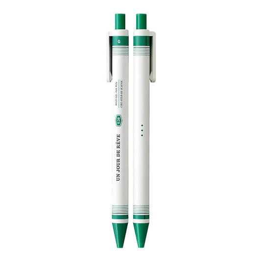 Stylo gel doux – 0,38 mm vert