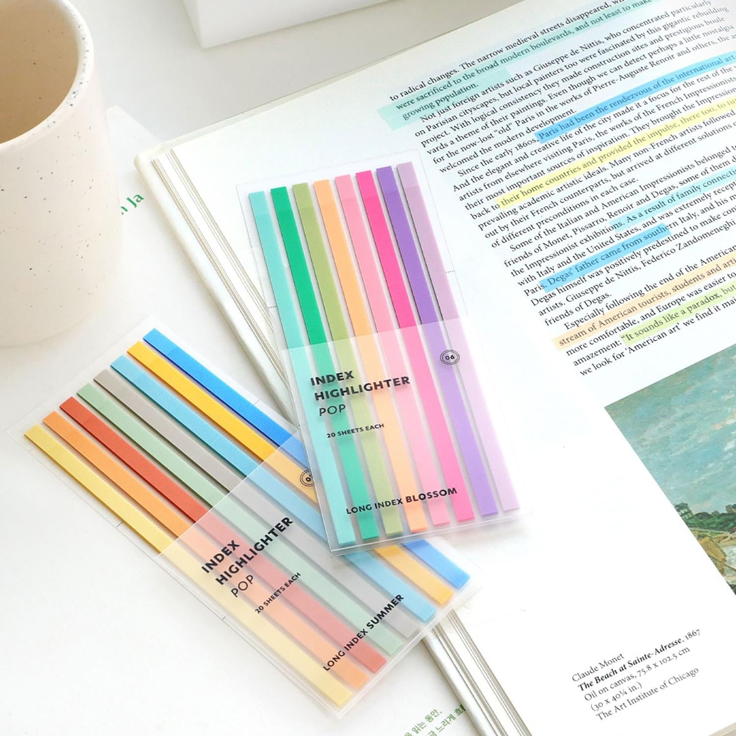 marque-pages-adhesifs-long-surligneurs vue 7