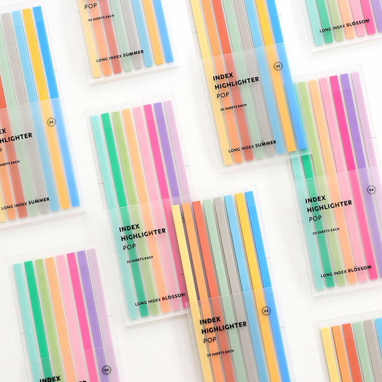 marque-pages-adhesifs-long-surligneurs vue 8
