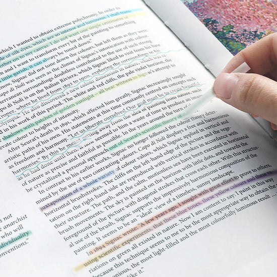 marque-pages-adhesifs-long-surligneurs-aurora vue 5