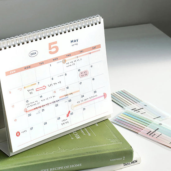 marque-pages-adhesifs-long-surligneurs-aurora vue 8