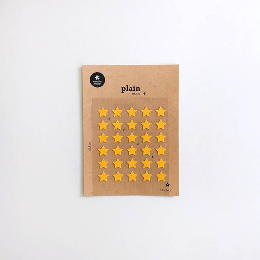 Stickers étoiles Suatelier Design Plain Deco+ 30 pièces