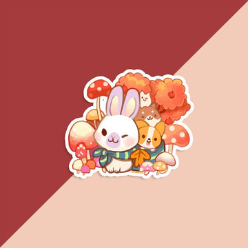 Sticker vinyle Fall Critters | Thousand Skies