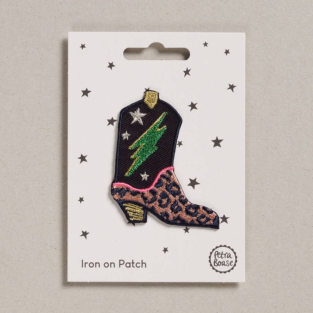 patch-a-repasser-lot-de-6-bottes-de-cow-boy vue 1