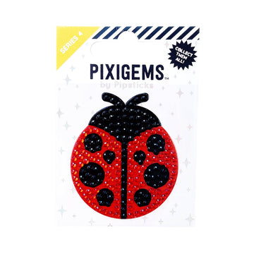 Pixigem « Loretta Coccinelle » – Sticker porte-bonheur | Pipsticks