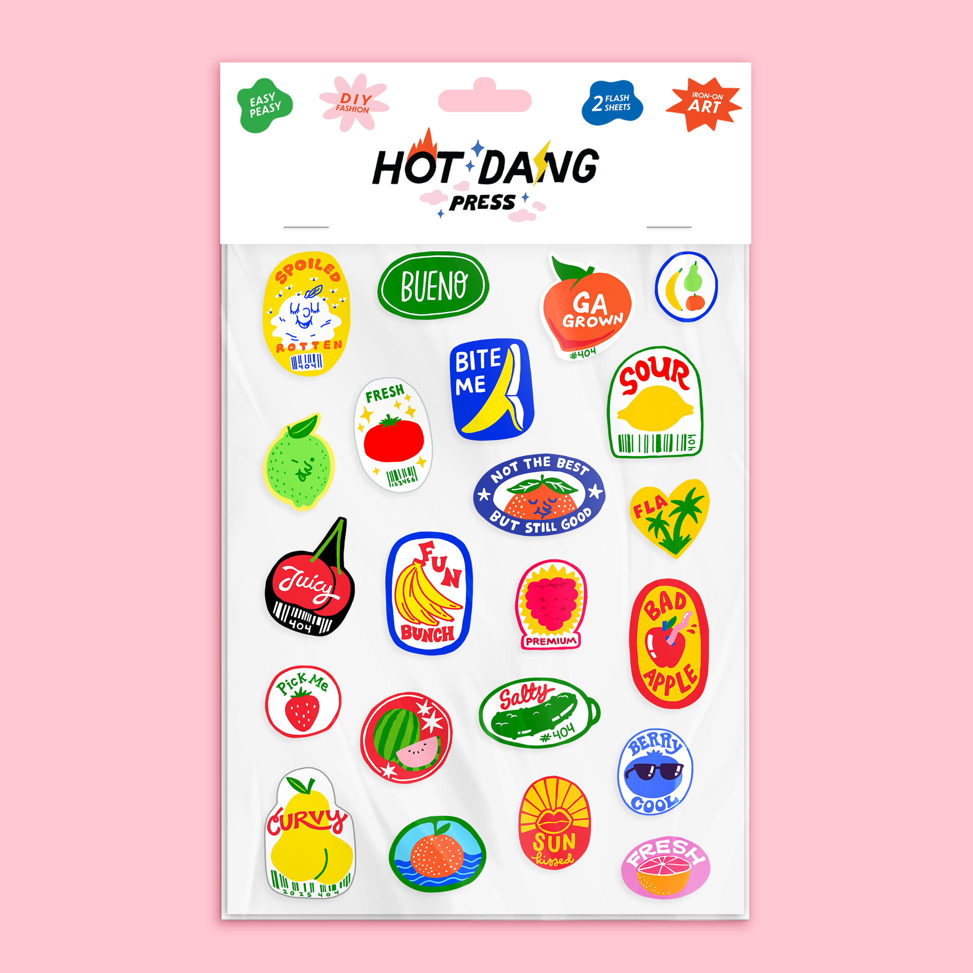Patch Thermocollant Hot Dang Press Juicy