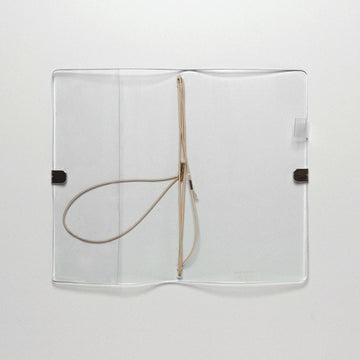 Cloth & Paper – Planificateur en Vinyle Transparent couverture plastique transparente