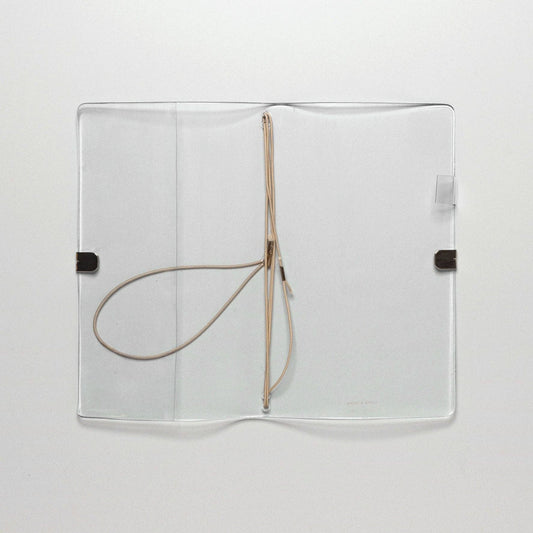Cloth & Paper – Planificateur en Vinyle Transparent couverture plastique transparente