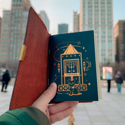 Carnet Passeport édition limitée – Chicago Art Déco – Thousand Skies