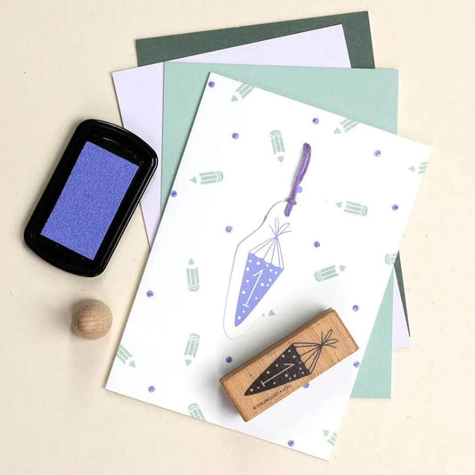 Tampon « Crayon de couleur » - M - Perlenfischer