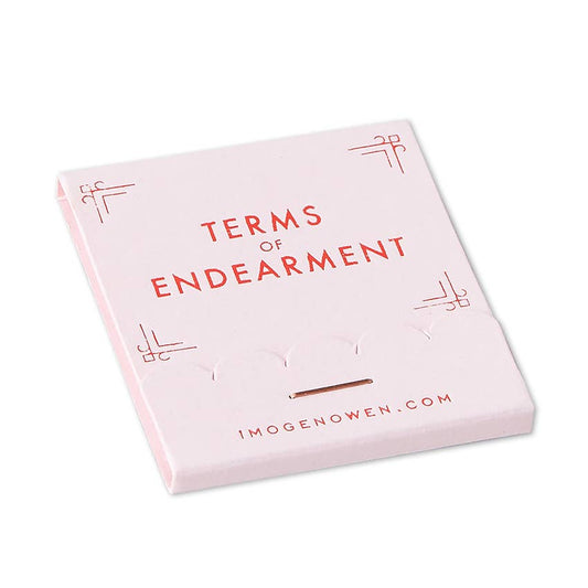 Allumette de poche - Termes romantiques