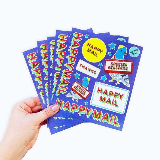 Stickers Happiest of Mail – Pipsticks