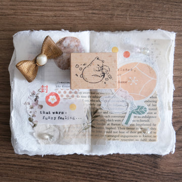 Tampon en bois – Bear Hugs | Eileen Tai Studio