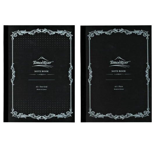 Cahier A5 52g/m2 - Couverture souple 160 pages - Tomoe River - Pages vierges ou Dot Grid