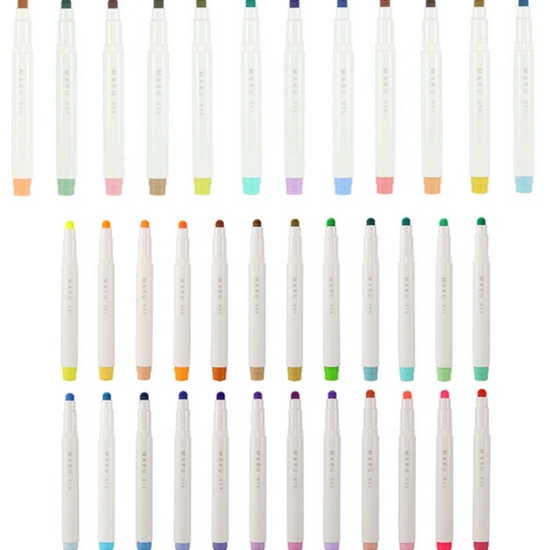 Couleurs set de 36 maru liner dot