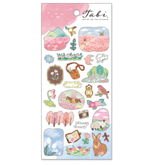 Stickers illustrés – Escales de voyage