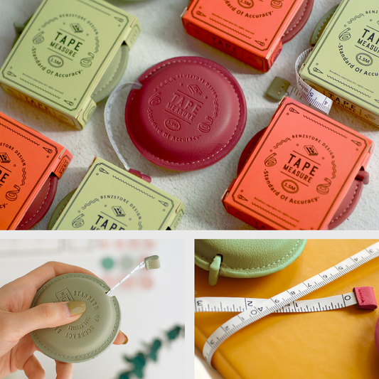 Mètre ruban rétractable “Macaron Cookie” – BenStore - Coloris au choix