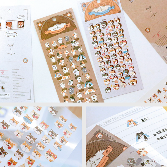 Planche de stickers Holey Shiba – BenStore