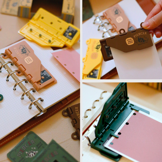 Perforatrice de poche pour planner — BenStore x KW-triO - Coloris au choix