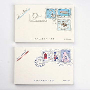 Blocs mémo Kupodo × Life Stationery – Post Office on the Cloud