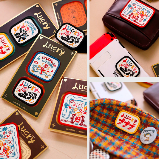 Patchs brodés – AKIYO Collaboration | BenStore - Modèle au choix