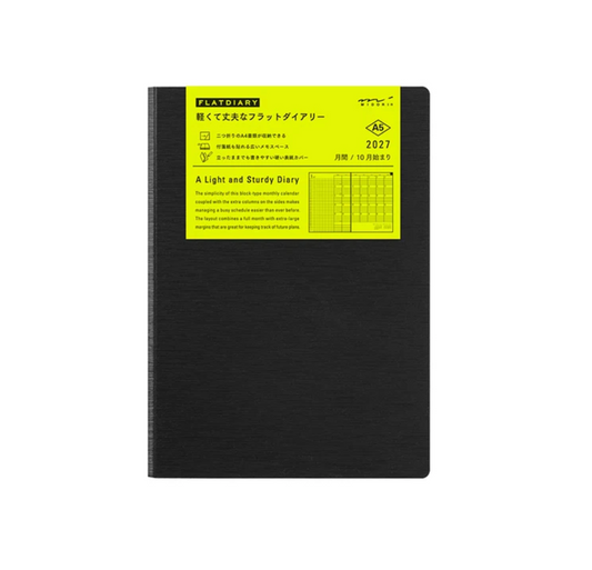 Agenda Flat Diary 2027 – A4 & A5 | Midori