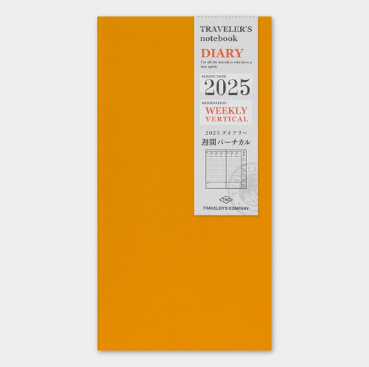 Recharge – Agenda Vertical Hebdomadaire 2025 Jui-Dec