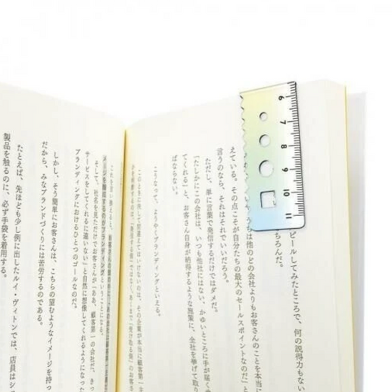 Marque-page magnétique multifonction – Règle, gabarit, clip 5
