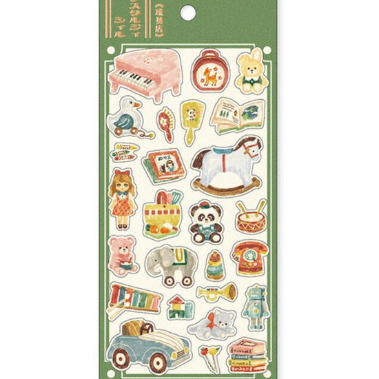 Stickers Kurashi – Collection Nostalgie vert